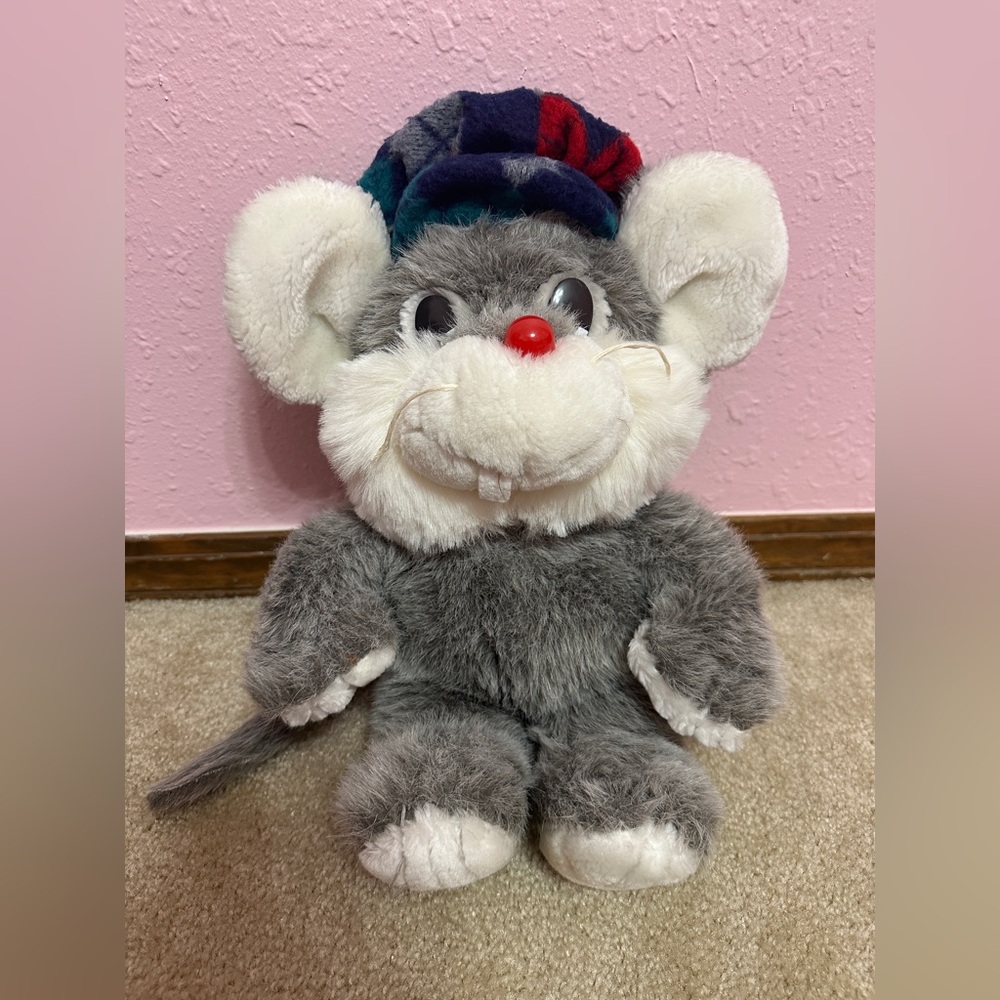 Vintage Dayton Hudson Target Mouse Plush Squeaker In Ear 12”
